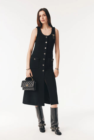 cc ~ High Boots Lambskin & Grosgrain