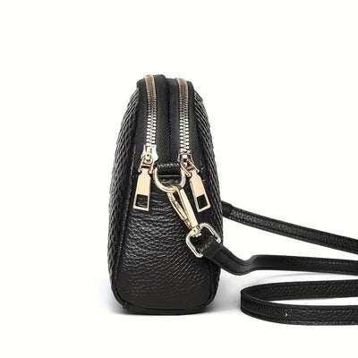 Isabella | Mini faux crocodile shoulder bag