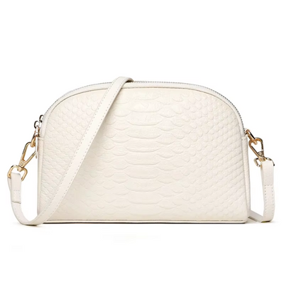 Isabella | Mini faux crocodile shoulder bag