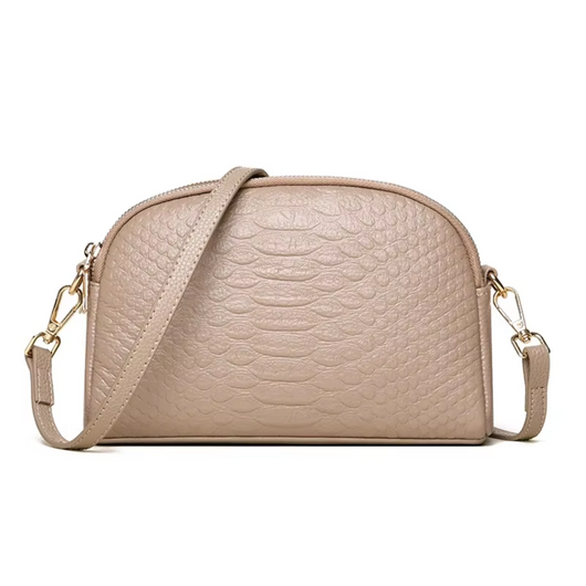 Isabella | Mini faux crocodile shoulder bag