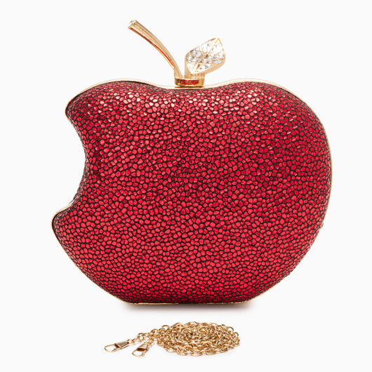 Crimson Bite Clutch Bag