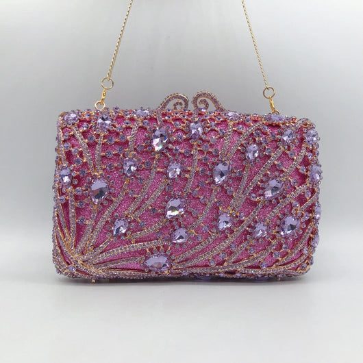 (CS) Siena Rhinestones Clutch Bag