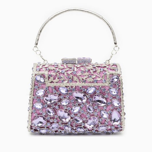 (CS) Tiffany Crystals Clutch Bag