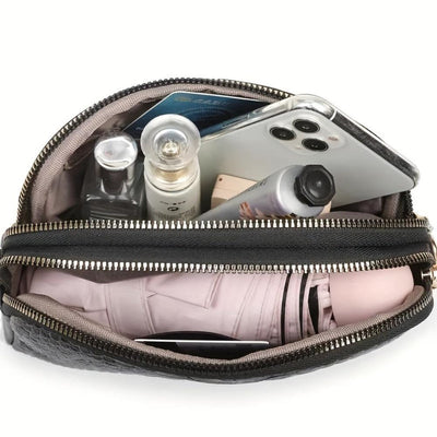 Isabella | Mini faux crocodile shoulder bag