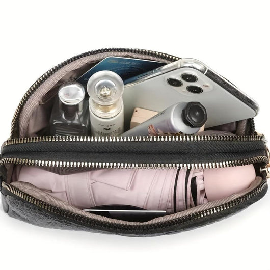 Isabella | Mini faux crocodile shoulder bag