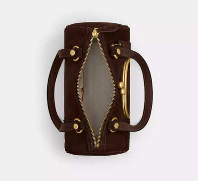 Kisslock Barrel Bag