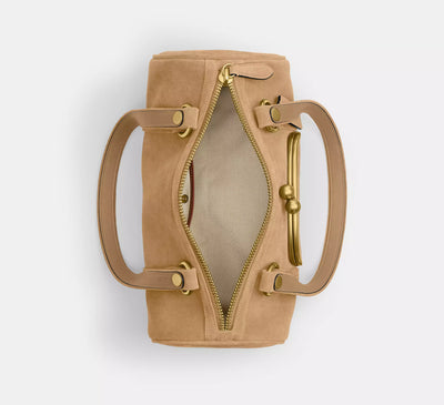 Kisslock Barrel Bag