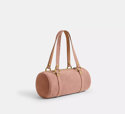 Kisslock Barrel Bag