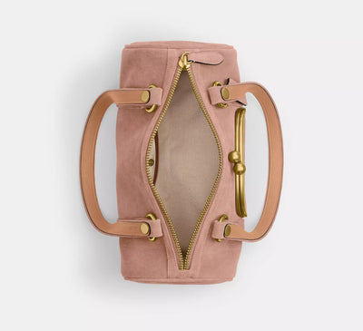 Kisslock Barrel Bag