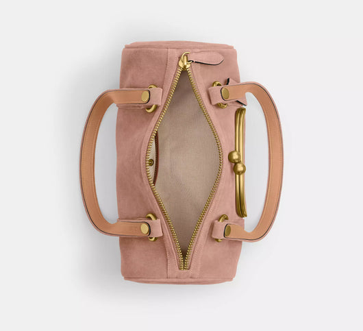 Kisslock Barrel Bag