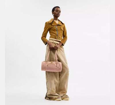 Kisslock Barrel Bag