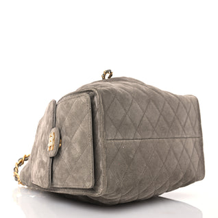 Grained Calfskin & Gold-Tone Metal ~ Cedra